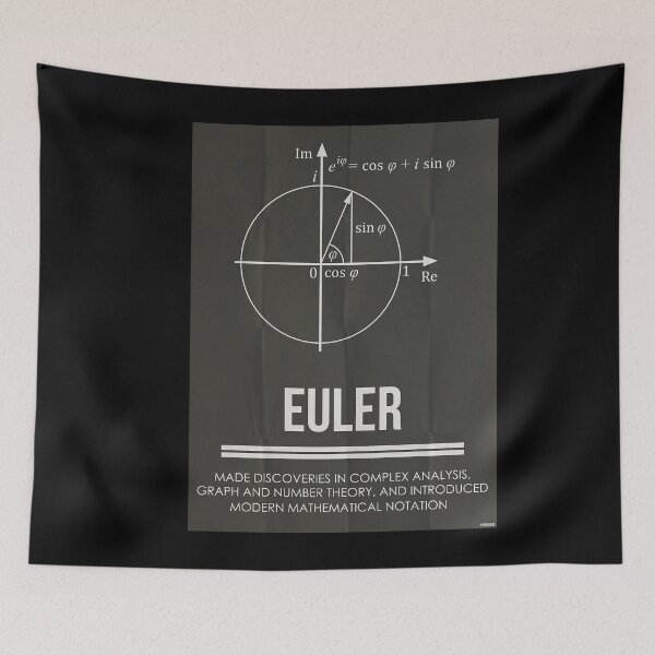Item preview, EULER  Mathematicians Collection Poster designed and sold by fendlfbamesz.