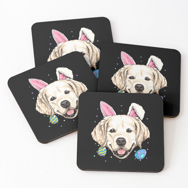 Item preview, Easter Bunny Golden Retriever Dog Gift designed and sold by SkylerKason.
