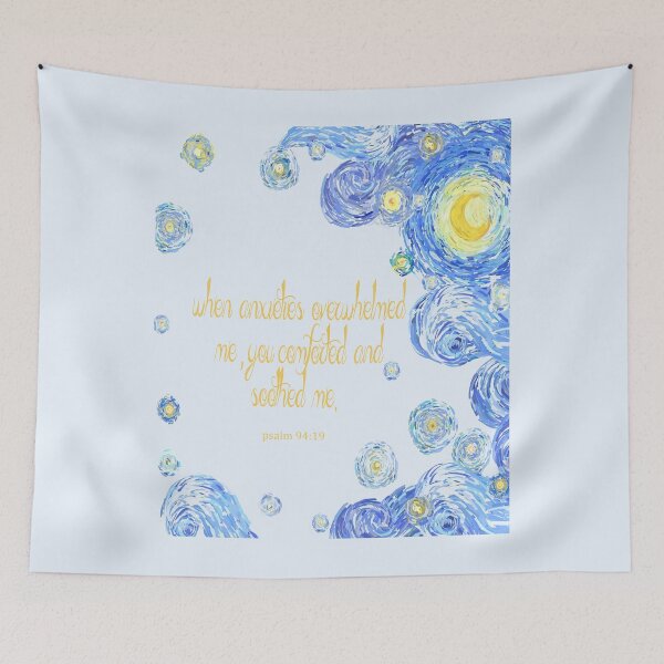 Item preview, Psalm 94:19 spiral notebook designed and sold by crafts-gift.