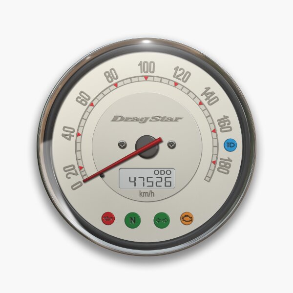 Item preview, Speedometer Drag Star XVS 1100 EU designed and sold by KlaraBubble.