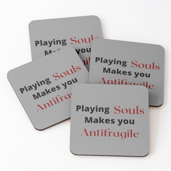 Item preview, Playing Souls makes you Antifragile designed and sold by Printshac.
