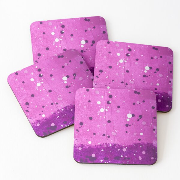 Item preview, Abstract painting with fuchsia and pink colors designed and sold by Bepslabor.