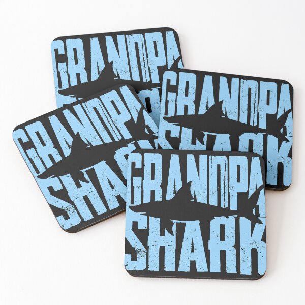 Item preview, Grandpa Shark Funny Gift Slim Fit designed and sold by Karenleeha.