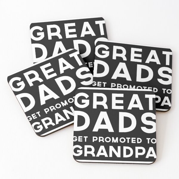 Item preview, Great Dads Get Promoted To Grandpa Slim Fit designed and sold by Karenleeha.
