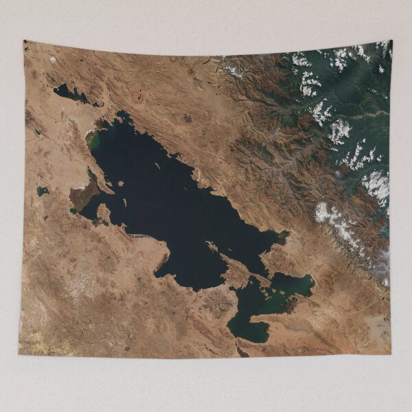 Item preview, Lake Titicaca, Peru and Bolivia from space designed and sold by Raureif.