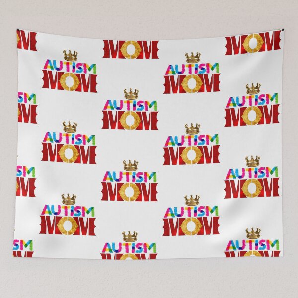 Item preview, Autism Awareness Queens mom designed and sold by bestdesign4u.