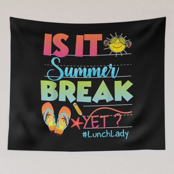 Item preview, Lunch Lady Is It Summer Break Yet Last Day Of School T-Shirt designed and sold by raiseuif.