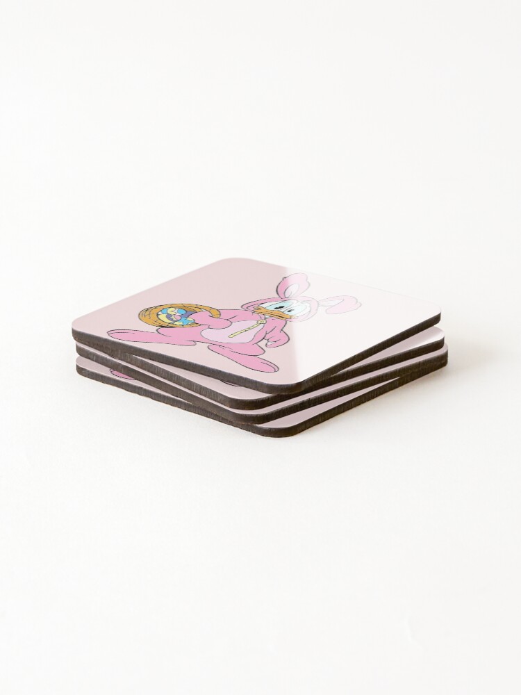 Thumbnail 4 of 5, Coasters (Set of 4), Donald Duck Rabbit designed and sold by DonaldUS.