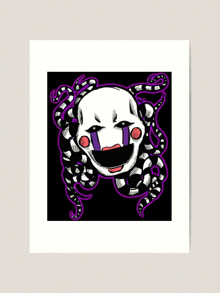 Sticker The Puppet FNAF 2 Poster for Sale by akaruiyumme