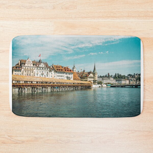 Item preview, Lucerne in Switzerland - Chapel Bridge View designed and sold by ppolecho.