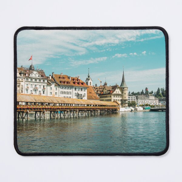 Item preview, Lucerne in Switzerland - Chapel Bridge View designed and sold by ppolecho.