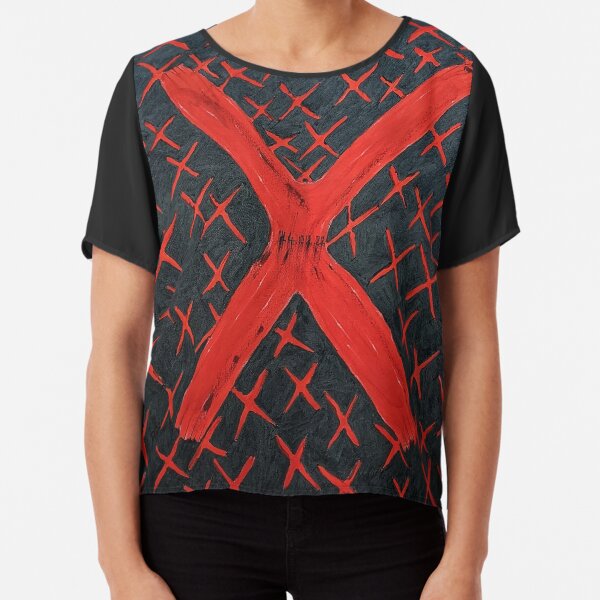 Der Angriff Chiffon Top