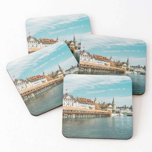 Item preview, Lucerne in Switzerland - Chapel Bridge View designed and sold by ppolecho.