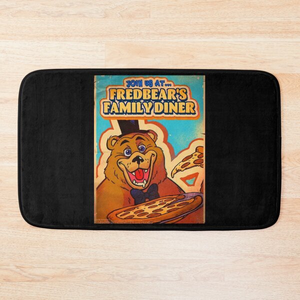 Item preview, FNAF-Fredbear's Family Diner Pizza Funny Gifts designed and sold by AstridHawkins.
