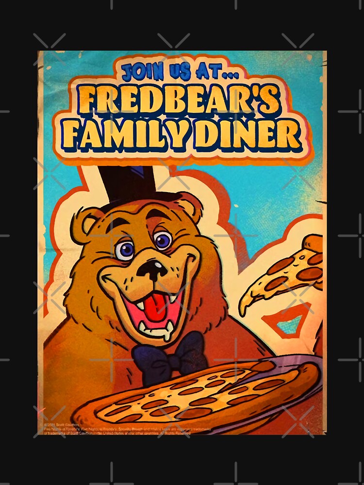 Join Us At Fredbear's Family Diner FNAF Poster Essential T-Shirt