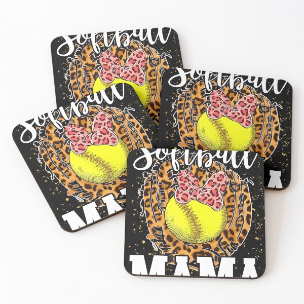 Item preview, Softball Mama Mother's Day Softball Mom Life Leopard  designed and sold by SethFrancis37.