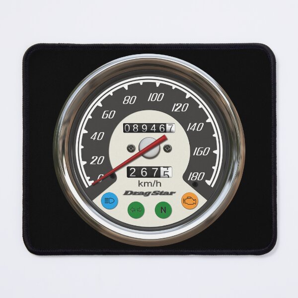 Item preview, Speedometer Drag Star XVS 650 EU 2 designed and sold by KlaraBubble.