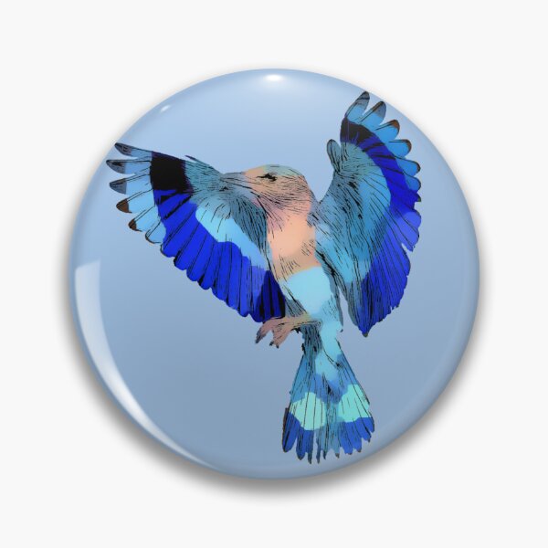 Item preview, Indian Roller Bird designed and sold by OnigiriDoctor.