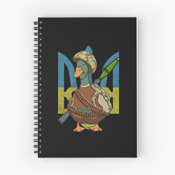 Item preview, Military Duck Ukrainian Herb Flag Funny Ukraine Secret Army Humor Gift  designed and sold by alenaz.