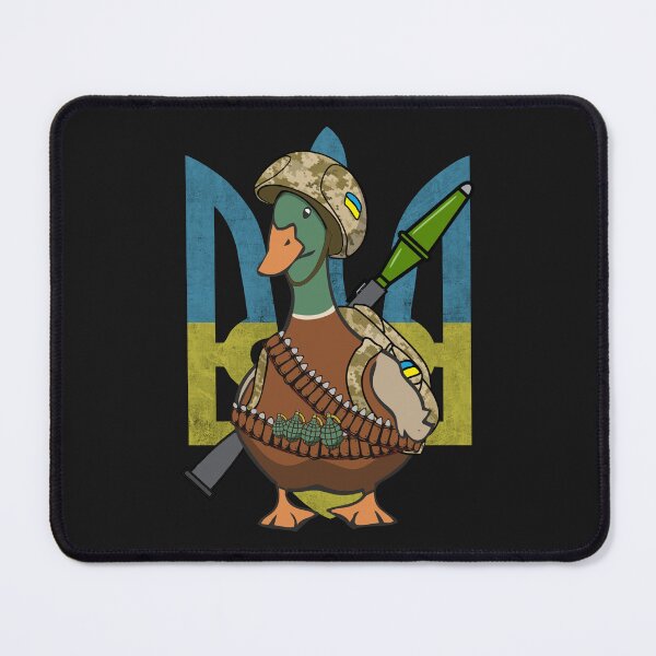 Item preview, Military Duck Ukrainian Herb Flag Funny Ukraine Secret Army Humor Gift designed and sold by alenaz.