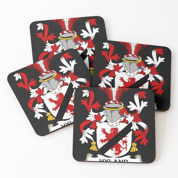 Item preview, Hyland Coat of Arms - Family Crest Shirt Slim designed and sold by Karenleeha.