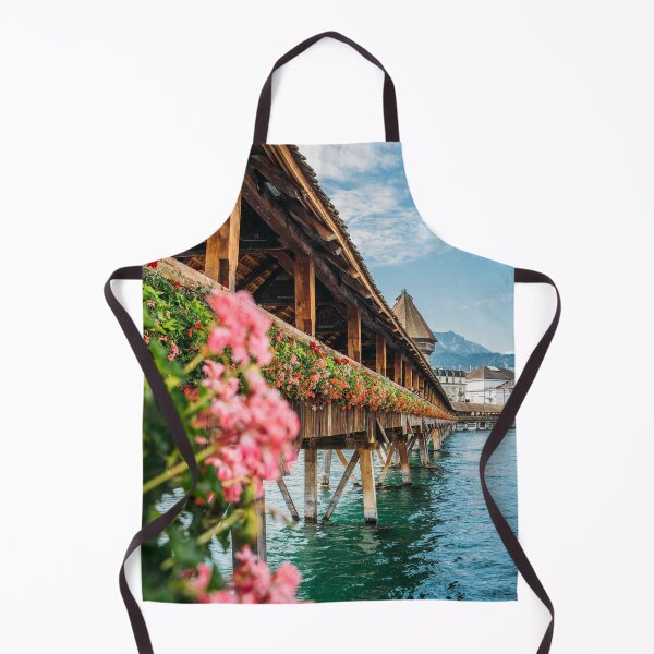 Item preview, Flowers at Kapellbrucke in Luzern Switzerland designed and sold by ppolecho.