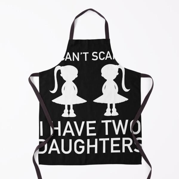 Item preview, I Have Two Daughters Slim Fit designed and sold by Karenleeha.