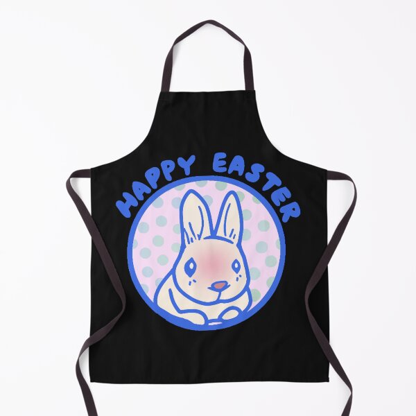Item preview, Shy Easter Bunny Wishes You Easter Sunday Easter Blessings (Blue) designed and sold by wigobun.