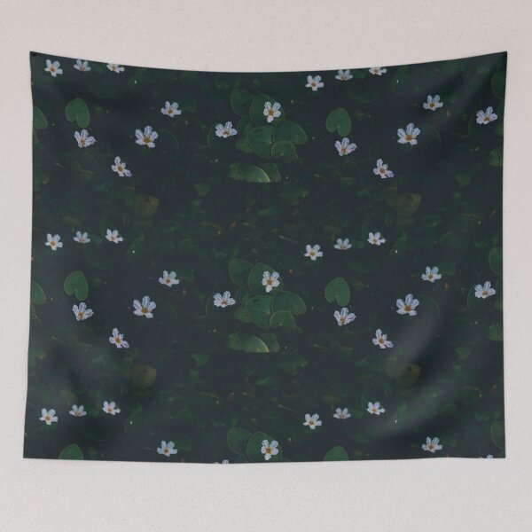 Item preview, White tiny flowers designed and sold by kasthu.