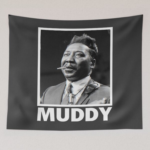 Item preview, Blues Muddy Soul Waters - Blues Icon Tribute designed and sold by AnneMarie23.