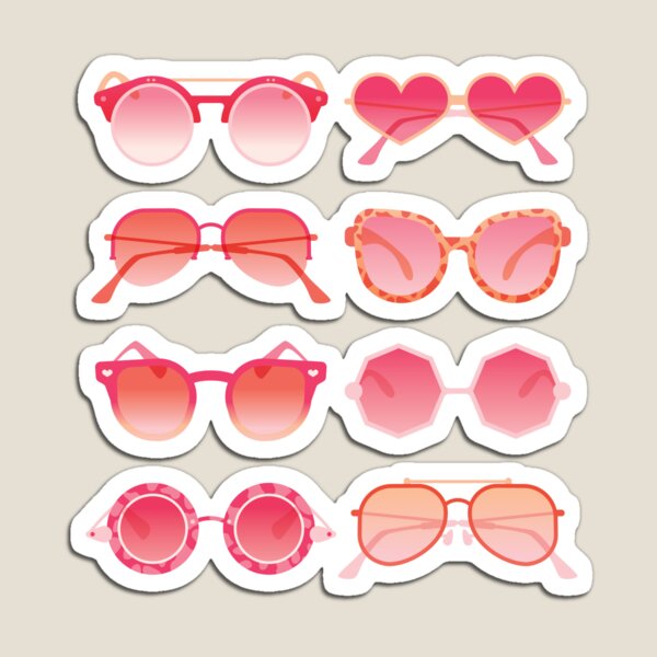 Item preview, Sunglasses Collection – Pink Ombré Palette designed and sold by Cat Coquillette.