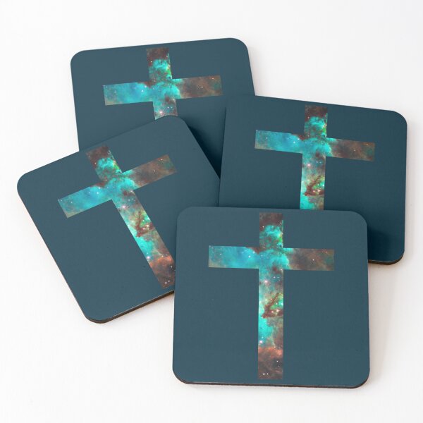 Item preview, Green Galaxy Cross   designed and sold by phoenixmitchell.