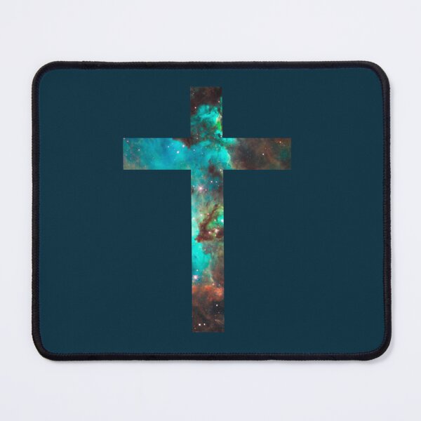 Item preview, Green Galaxy Cross designed and sold by phoenixmitchell.