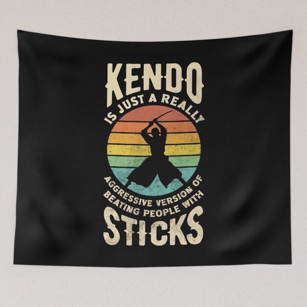 Item preview, Kendo Japanese Martial Arts Kenjutsu Funny Kendoka Pun designed and sold by ShopTheStyle.