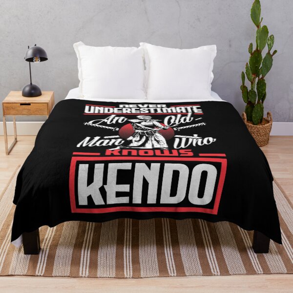 Item preview, Kendo Japanese Martial Arts Kenjutsu Kendoka Old Man designed and sold by ShopTheStyle.