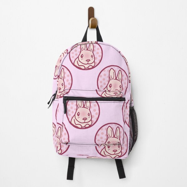 Item preview, Easter Day Shy Cl Rabbit Wishes Happy Easter Christian Holiday (Pink) designed and sold by wigobun.