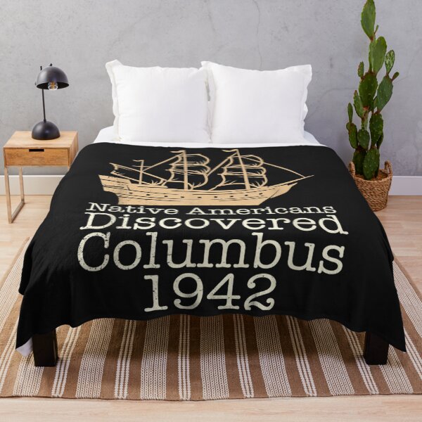 Item preview, 1492 Native Americans Discovered Columbus Indian  designed and sold by GloorGeraldine.