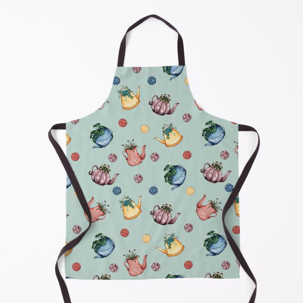 Item preview, Flowering Tea Pots pattern designed and sold by Yakuinie.