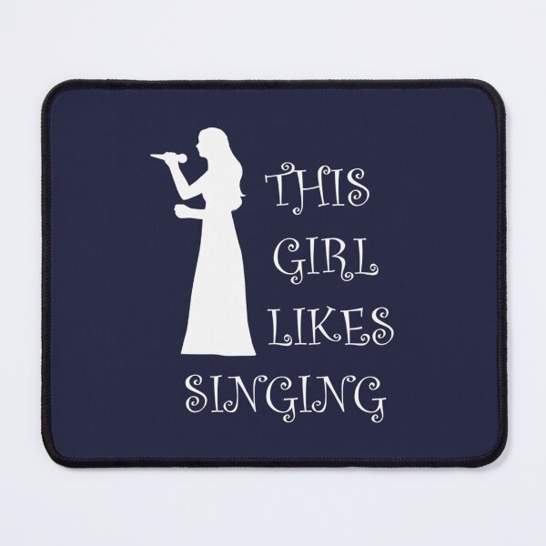 Item preview, Girl Likes Singing Vocal Coach Voice Singer designed and sold by ClaudioMajer.