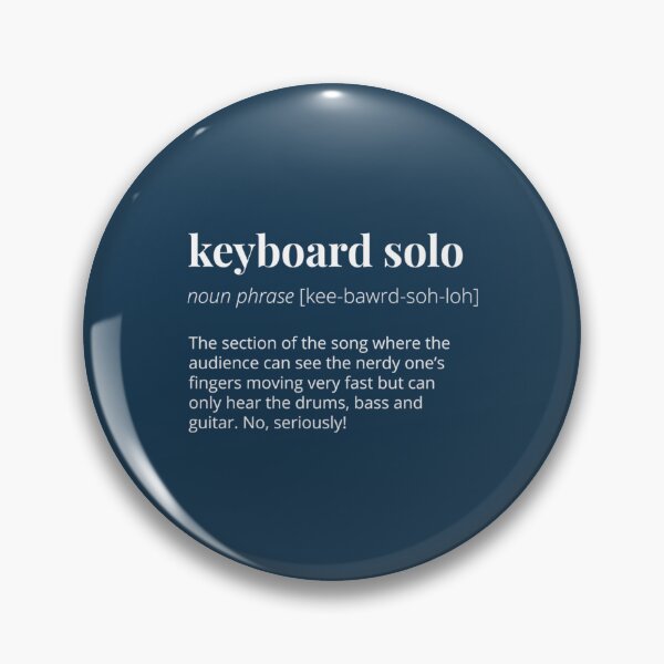 Item preview, Keyboard Solo Definition  Funny Musician designed and sold by ClaudioMajer.