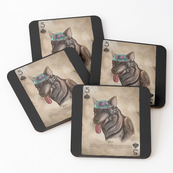 Item preview, Power Dead End Post Apocalypse Doomsday Cunning Fallout New Vegas Rex Playing Card Cute Fan designed and sold by ClarenceStephen.