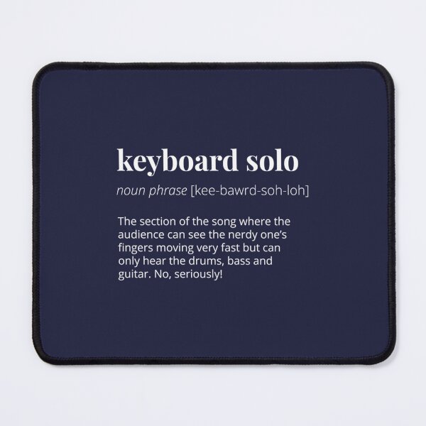 Item preview, Keyboard Solo Definition Funny Musician designed and sold by ClaudioMajer.