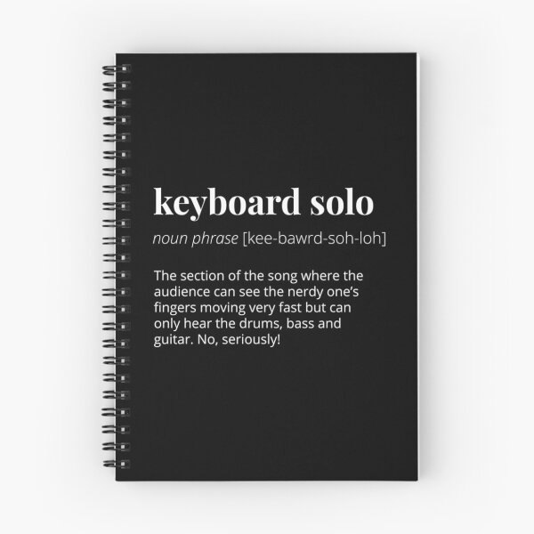 Item preview, Keyboard Solo Definition  Funny Musician designed and sold by ClaudioMajer.