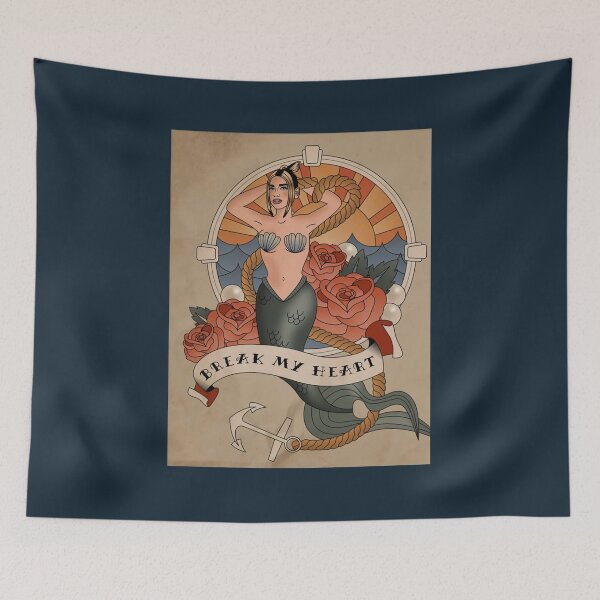 Item preview, Mermaid poster dua designed and sold by ClaudioMajer.