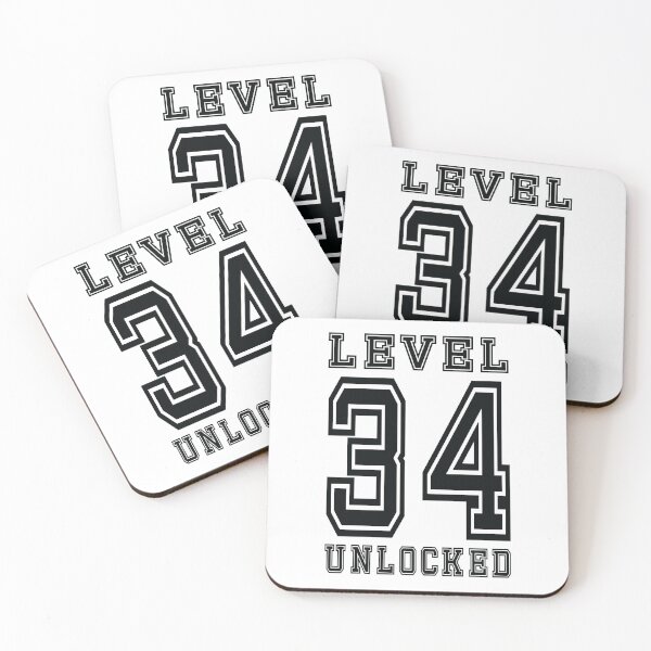 Item preview, Level 34 Unlocked designed and sold by jain-ravi002.