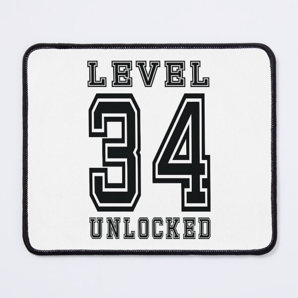 Item preview, Level 34 Unlocked designed and sold by jain-ravi002.