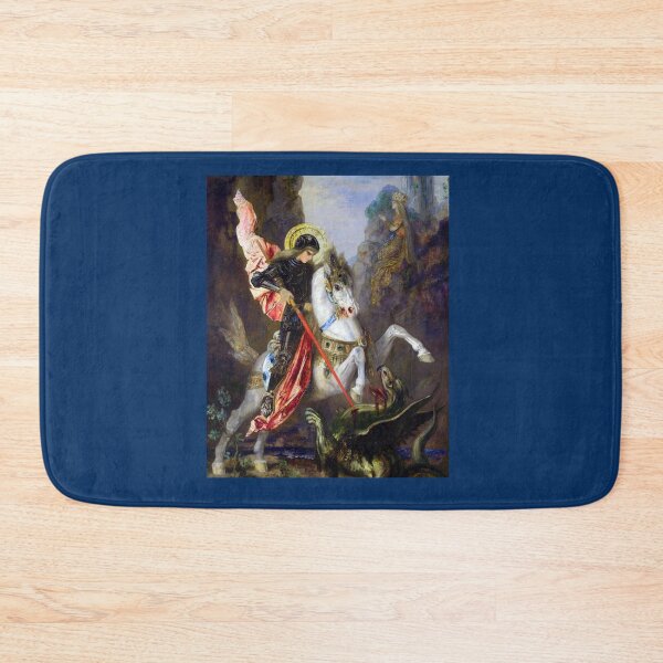 Item preview, Saint George and the Dragon (Gustave Moreau) Graphic  designed and sold by phoenixmitchell.
