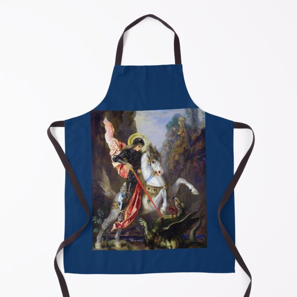 Item preview, Saint George and the Dragon (Gustave Moreau) Graphic designed and sold by phoenixmitchell.