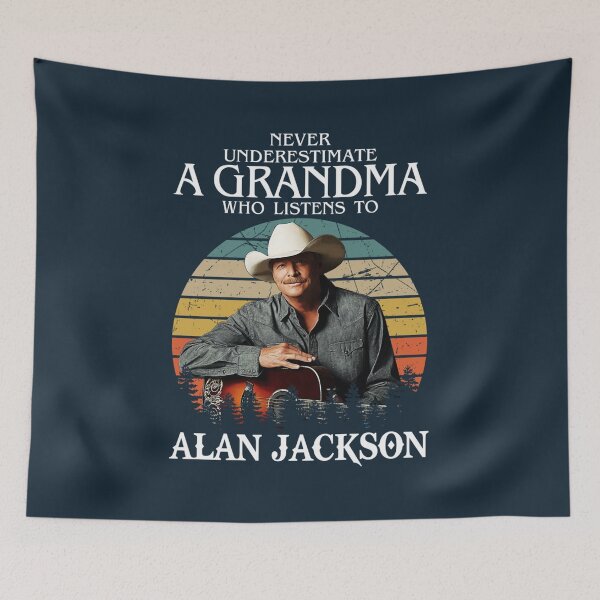 Item preview, Never Underestimate A Grandma Who Listens to Alan designed and sold by ClaudioMajer.