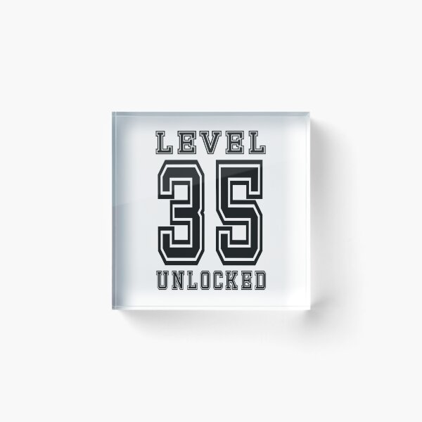 Item preview, Level 35 Unlocked designed and sold by jain-ravi002.